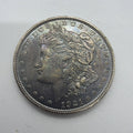 1921 Morgan Silver Dollar Rainbow TONER Raw Uncertified 90% Silver Tested WSigma