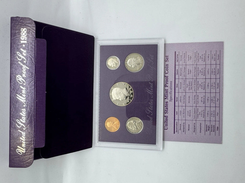 1988 United States Proof Set w/OGP
