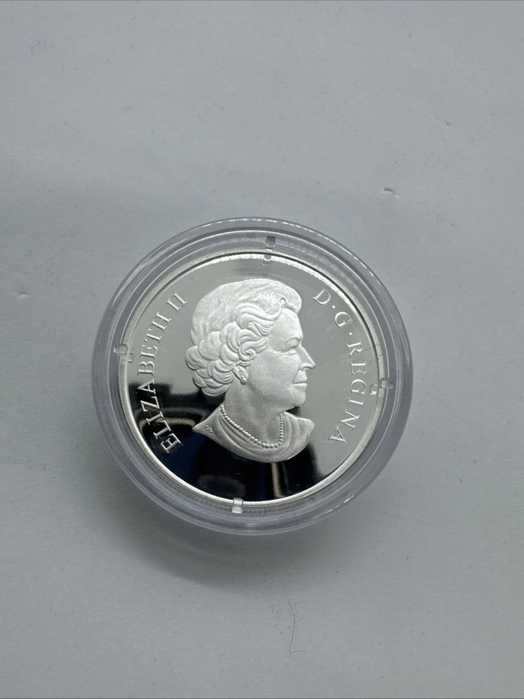 2013 Canada $20 1 oz Silver Purple Coneflower & Venetian Glass Blue Butterfly