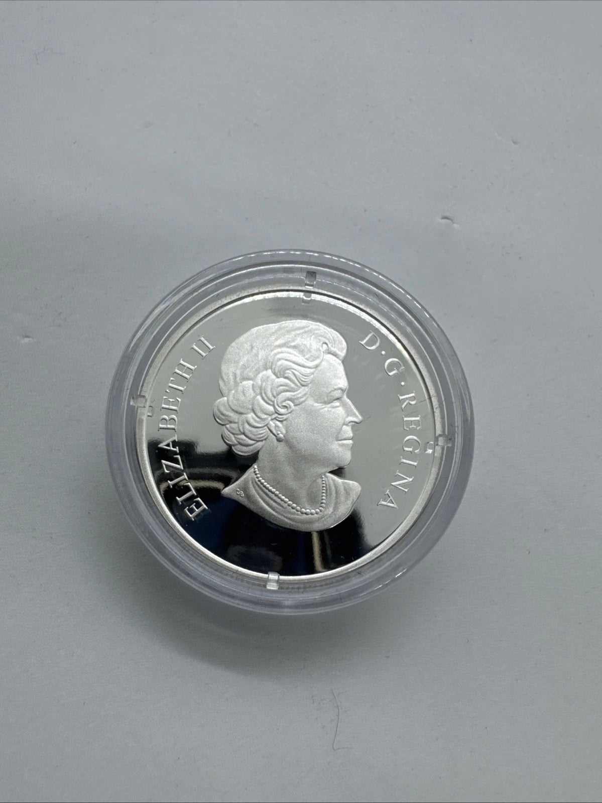 2013 Canada $20 1 oz Silver Purple Coneflower & Venetian Glass Blue Butterfly