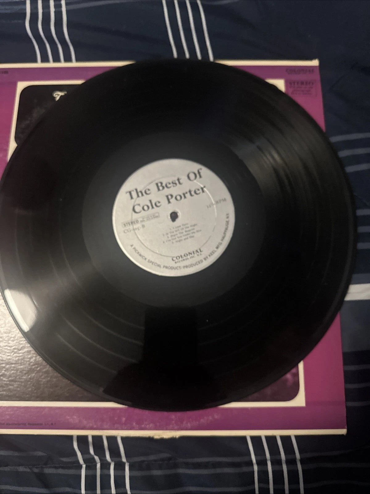 VINYL RECORD LP THE BEST OF JEROME KERN / COLE PORTER MASTERPIECE RECORDS CG-105