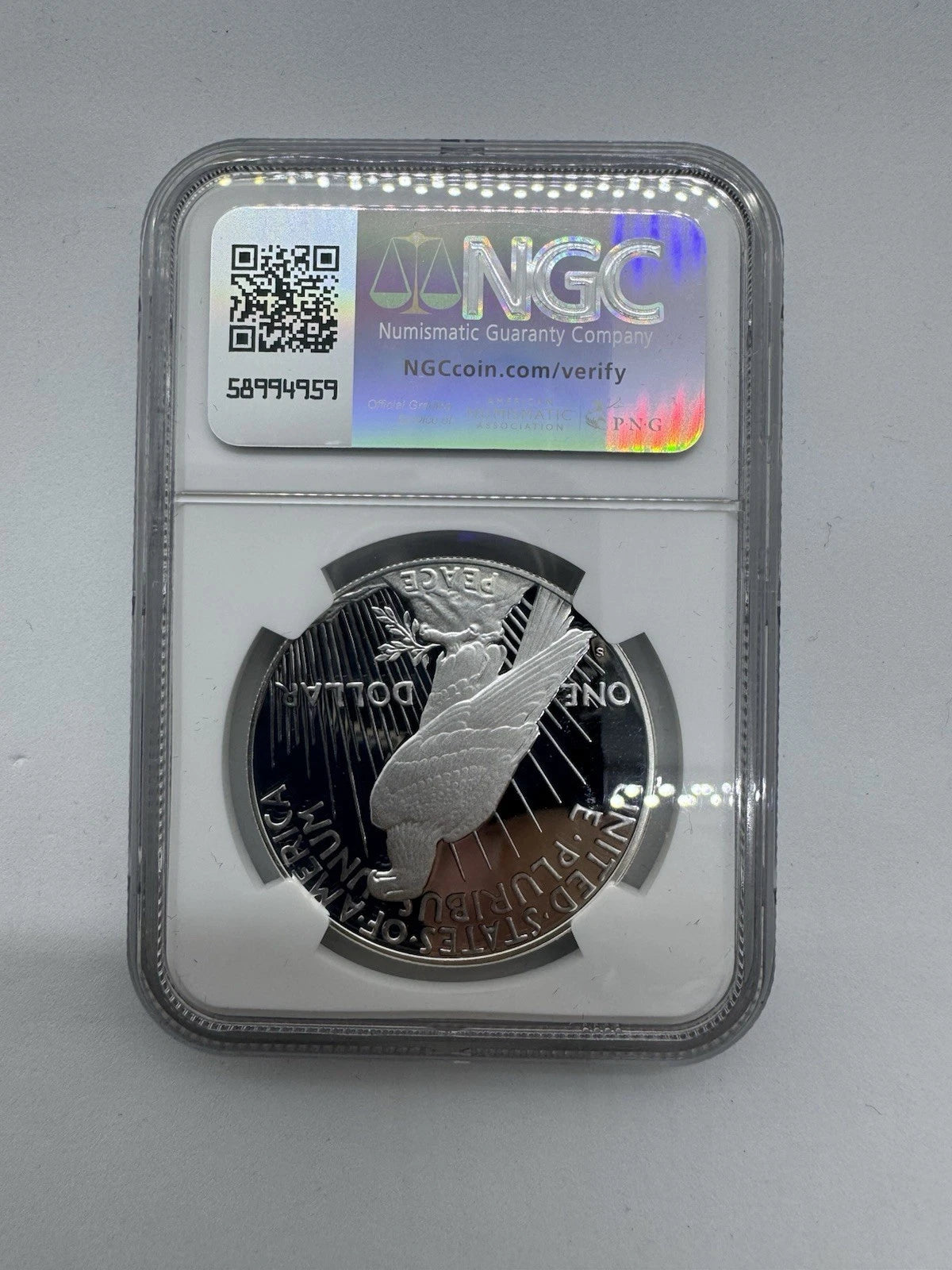2024-S Reverse Proof $1 Morgan and Peace Dollar 2pc Set PCGS FS Morgan PF 70