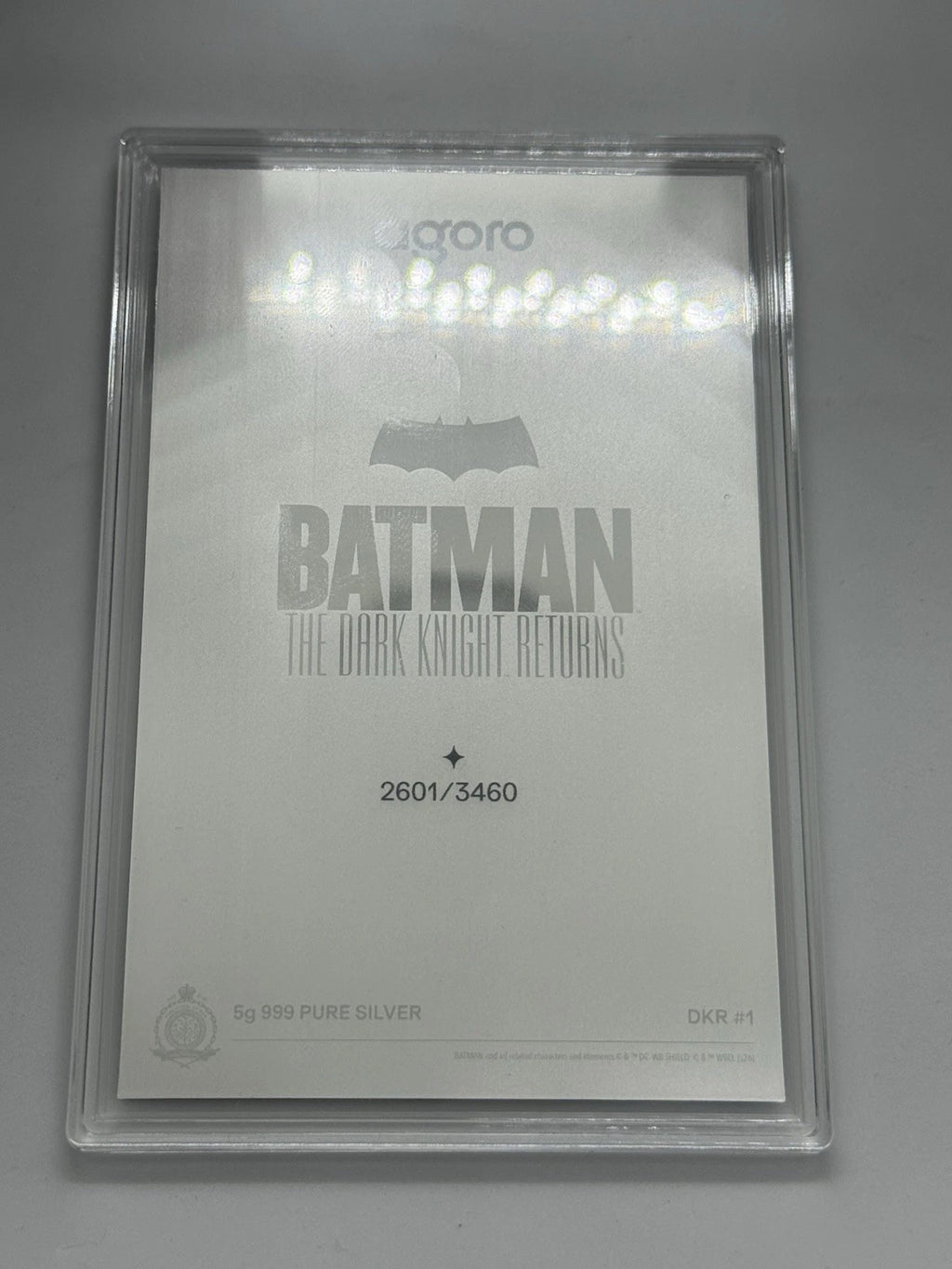 2026 Agoro Batman THE DARK KNIGHT RETURNS Tier 1