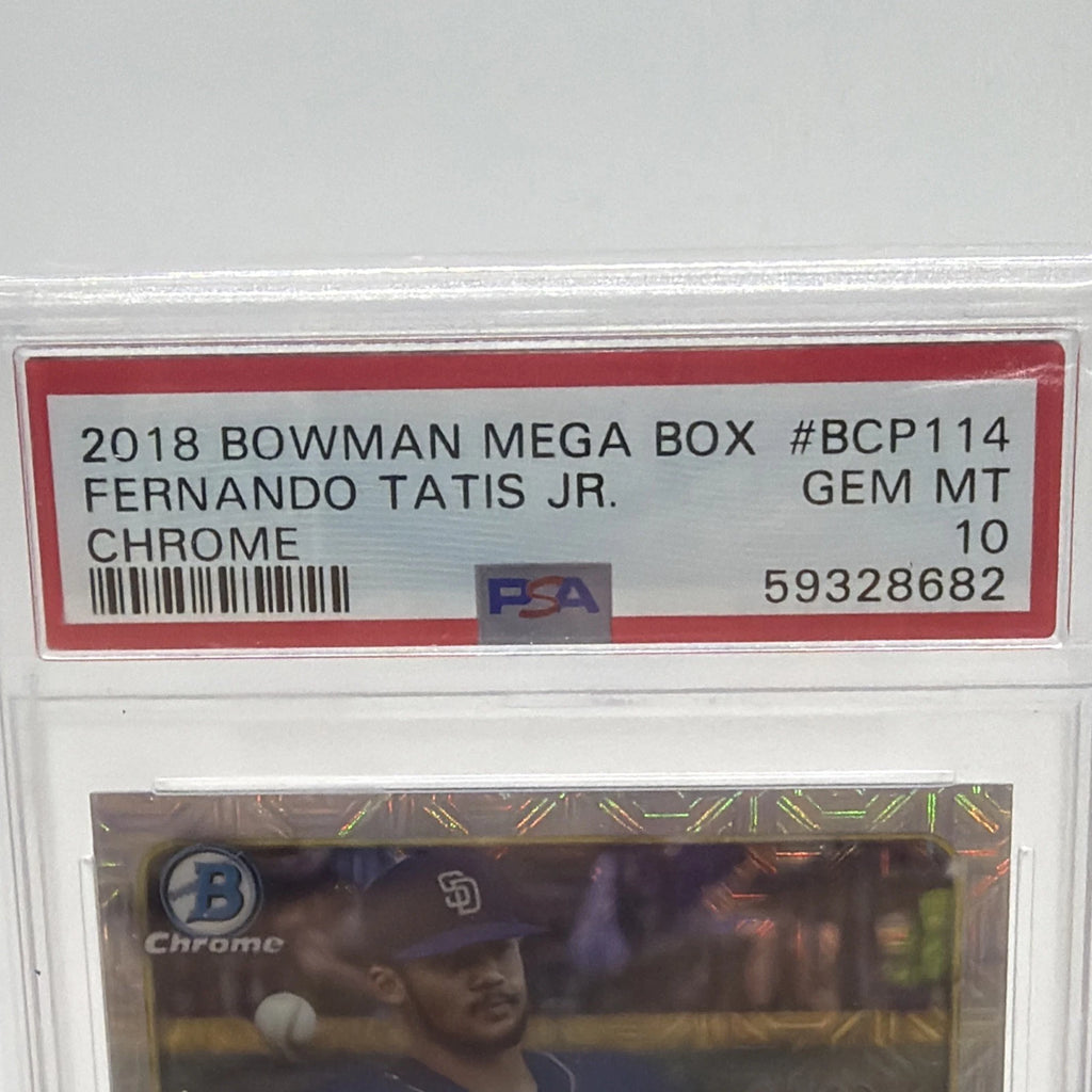 2018 Bowman Chrome Mega Box #BCP114 Fernando Tatis Jr. PSA 10