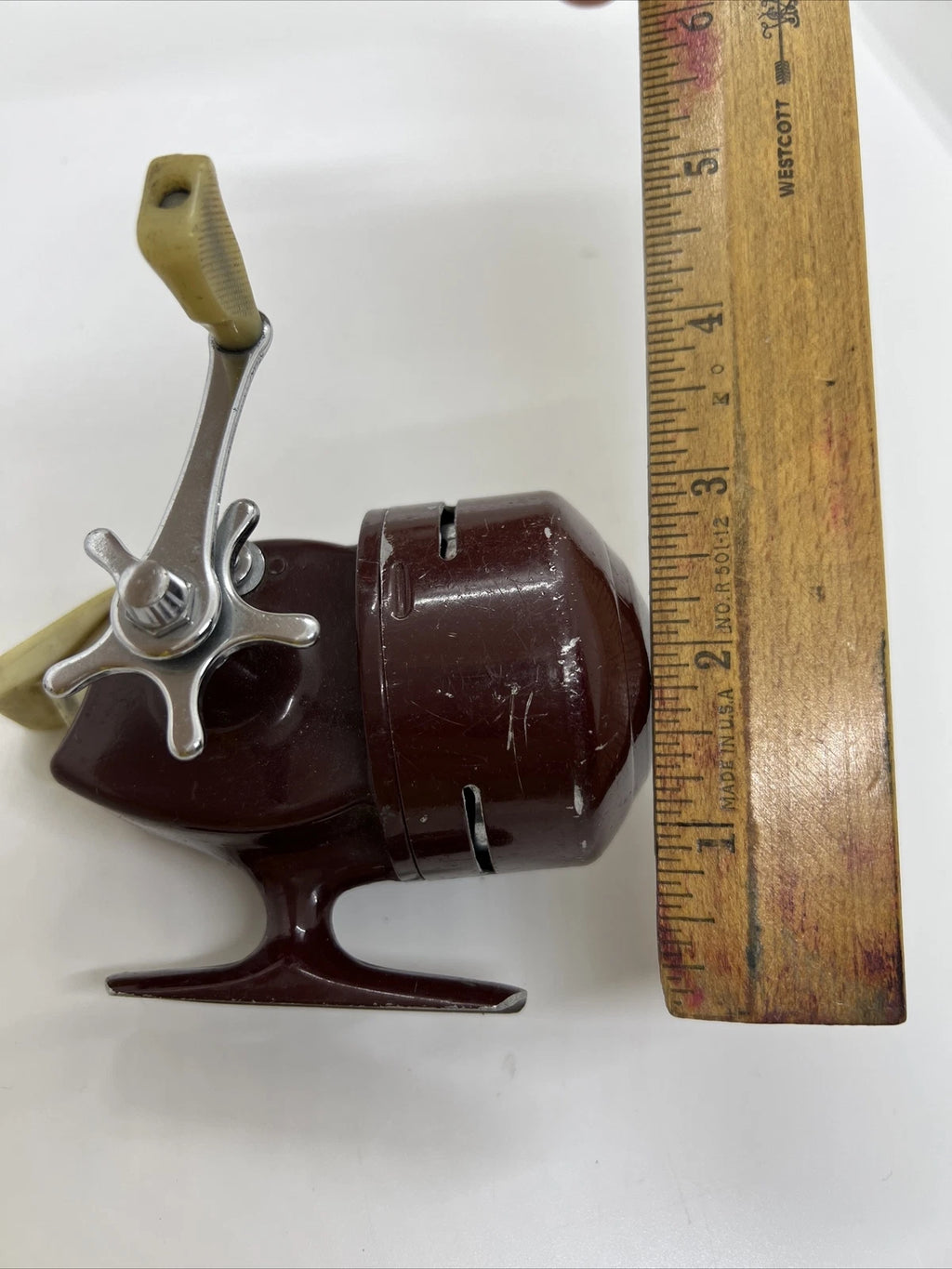 Vintage Shakespeare No. 1765 Wonderflyte Push Button Model EG Fishing Reel USA