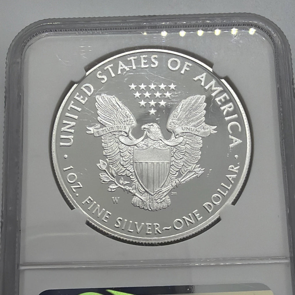 2017-W $1 Proof American Silver Eagle NGC PF70 Ultra Cameo FD Signature .999