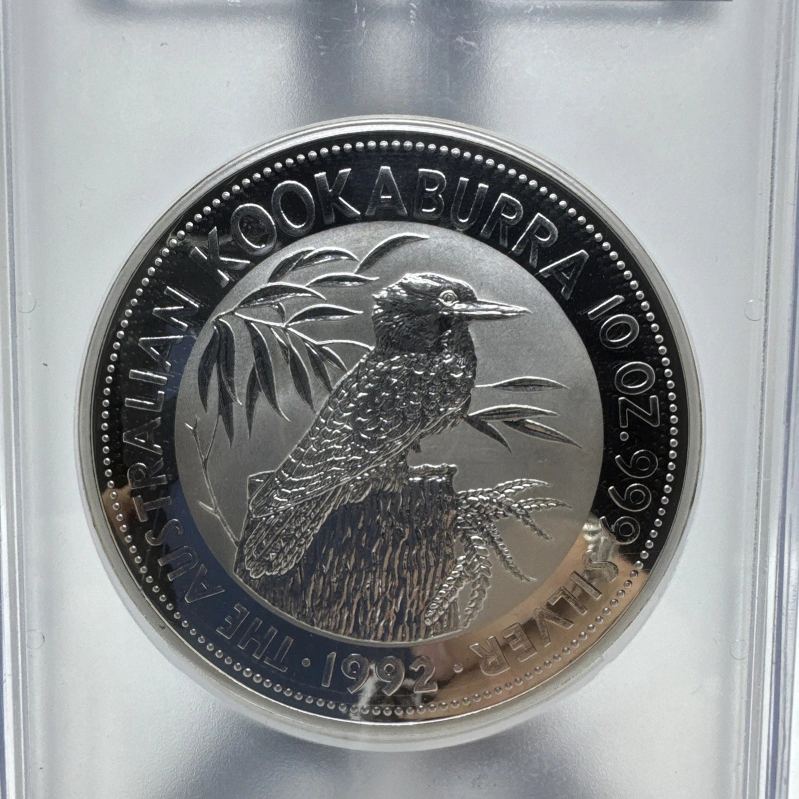 10$ PCGS MS67 Australia Kookaburra 10oz Silver