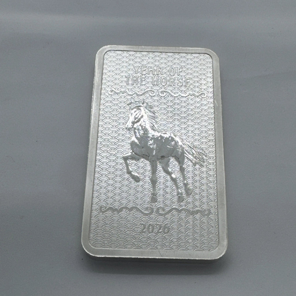 10 oz Silver Bar - 2026 APMEX Year of the Horse (Series 2)
