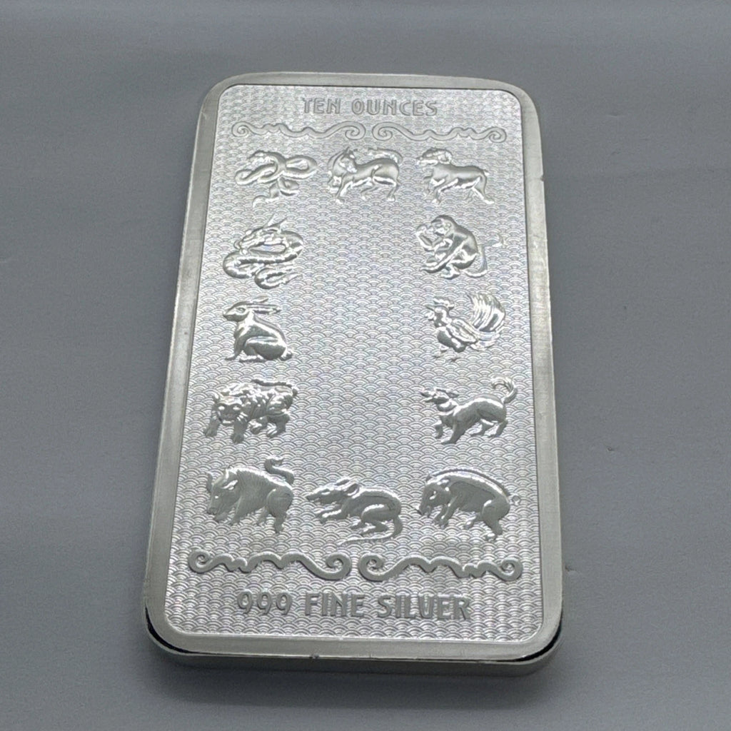 10 oz Silver Bar - 2026 APMEX Year of the Horse (Series 2)