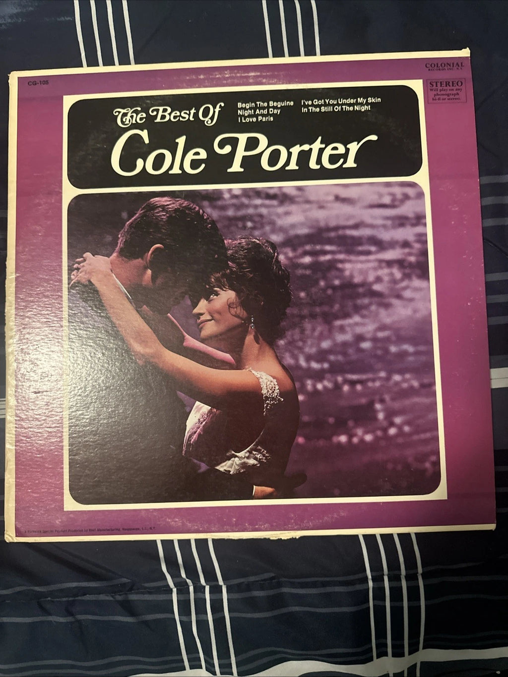 VINYL RECORD LP THE BEST OF JEROME KERN / COLE PORTER MASTERPIECE RECORDS CG-105