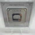Geiger Edelmetalle 100 Gram .999 Fine Silver Original Square in Assay!