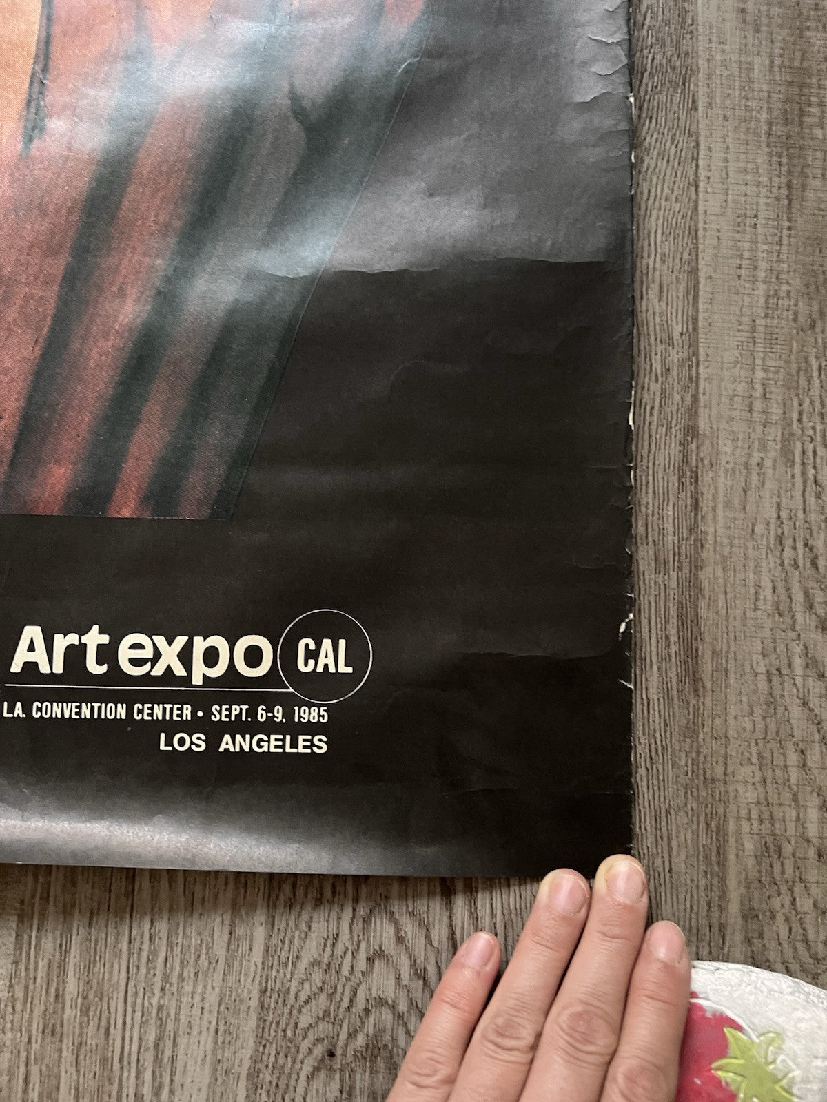 UNIQUE LIMITED ED. TAMANTI POSTER VIA LUIGI RONZONI ART 71 GALLERY COLLECTIBLE