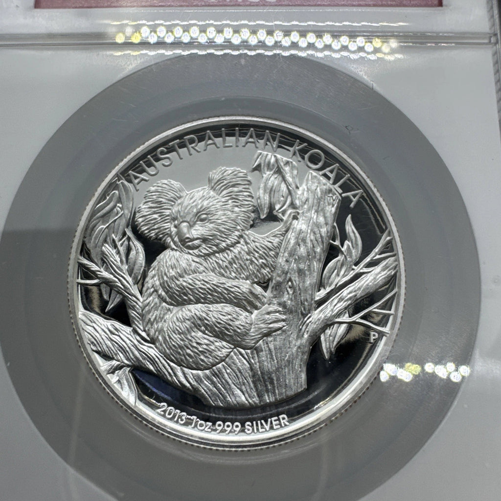 2013P Australia $1 Silver High Relief Koala NGC PF-69UC One of First 1000 Struck