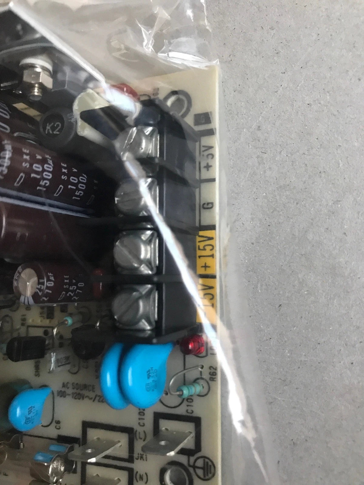 Sorensen Kyosan Power Supply KFD25E-02BU (+15v; -15V; +5V)Japan 100-120V 50-60Hz