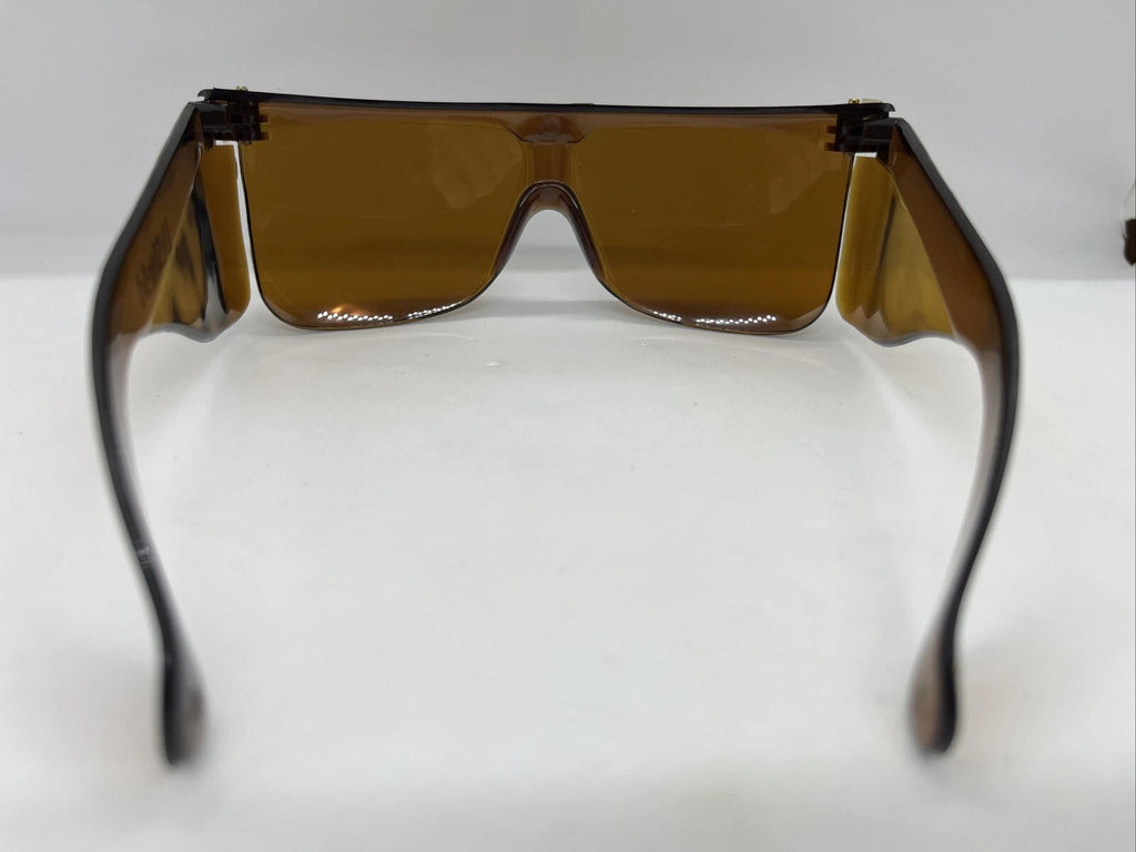 UV Shield Protective Sunglasses - Light Amber Fitovers with Protective Case