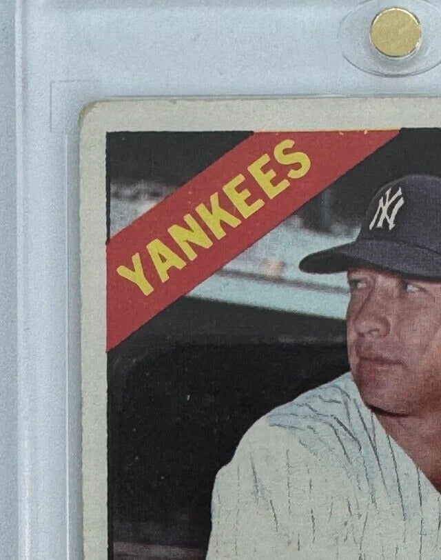 1966 TOPPS #50 MICKEY MANTLE YANKEES Baseball Card