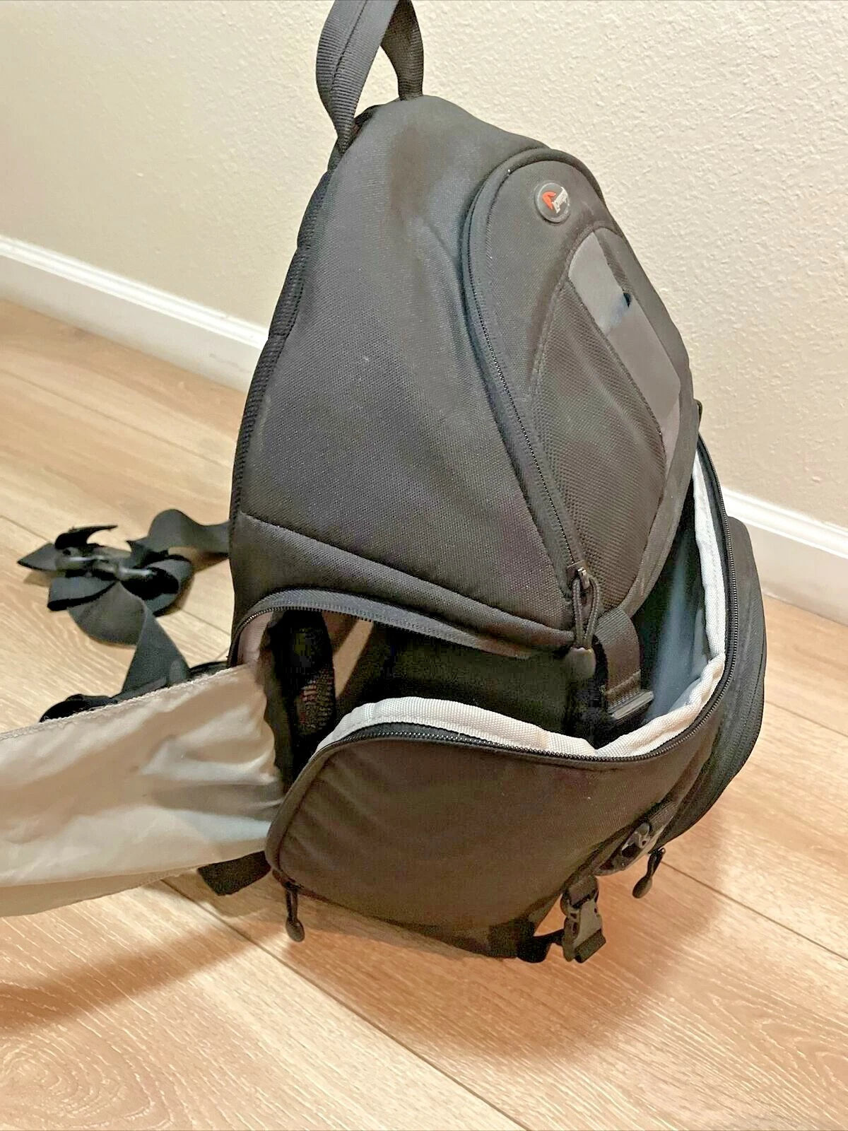 NEW DSLR Camera Bag Backpack All Weather By Lowepro Black USA w/ Hip Strap