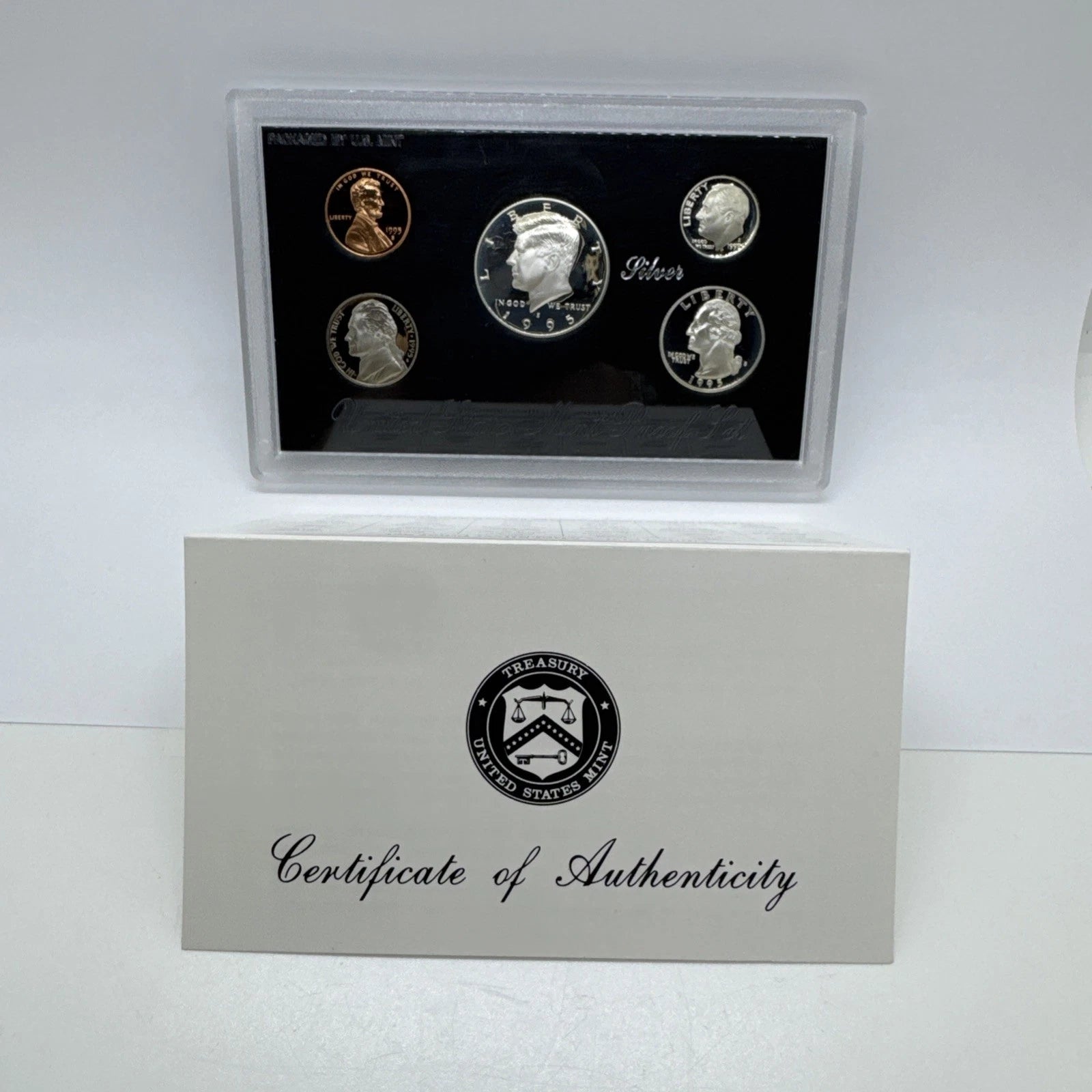 1995 United States Mint Silver Proof Set San Francisco, CoA