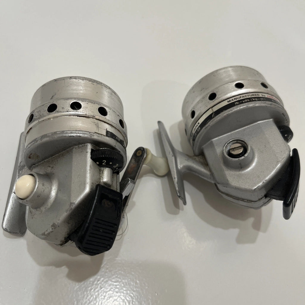 Two Vintage DAIWA SILVERCAST Fishing Reels (210 RL & Unknown) JAPAN *PARTS*