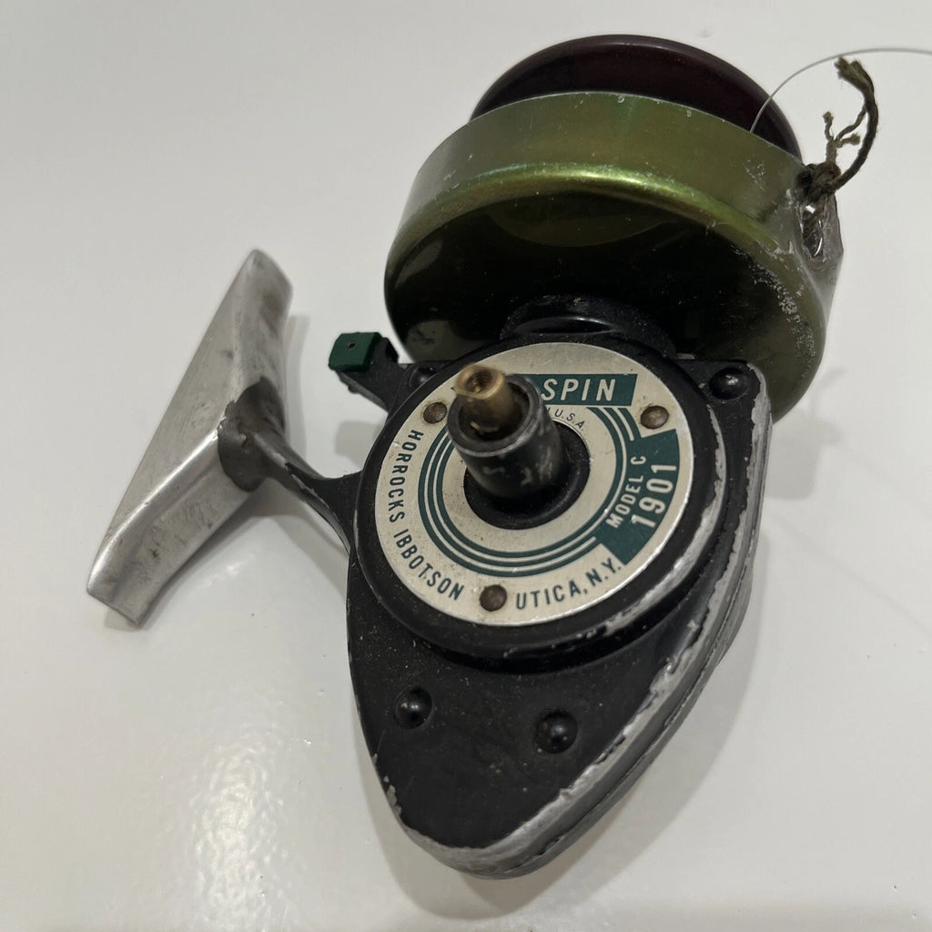 VINTAGE HORROCKS IBBOTSON MODEL C 1901 FISHING REEL USA *PARTS ONLY* *NO HANDLE*