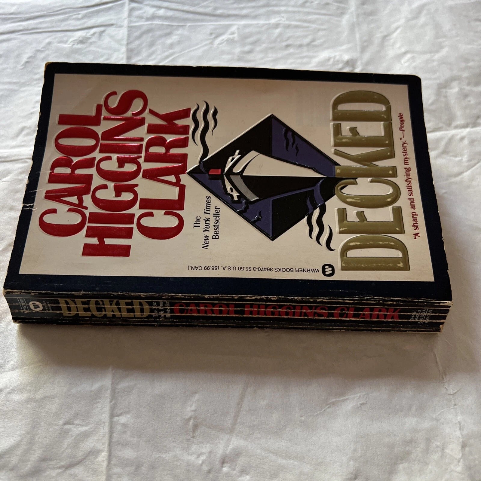 Paper Back Book Best Seller Decked by Higgins Carol Higgins Clark