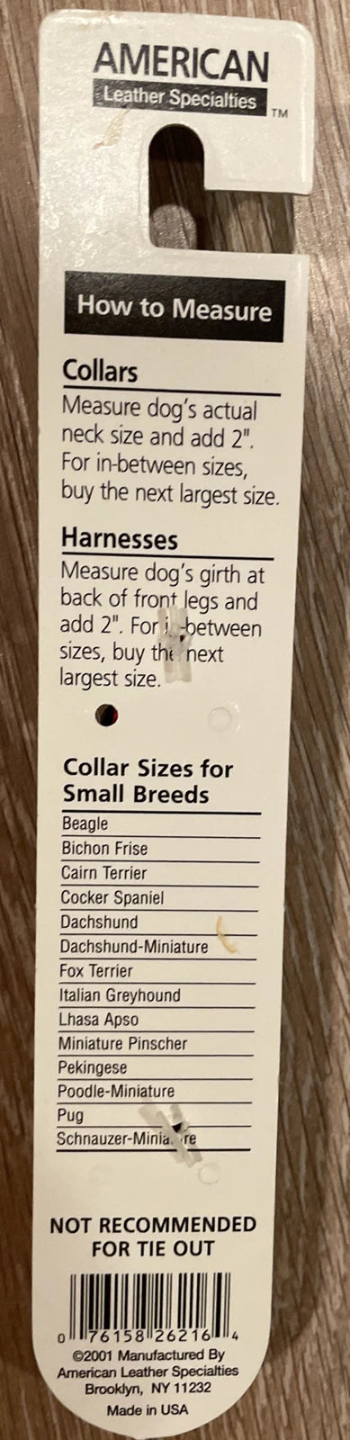 NEW American Adjustable Collar Size 10-16 Dogs Cats Small Pets Red BK40 USA