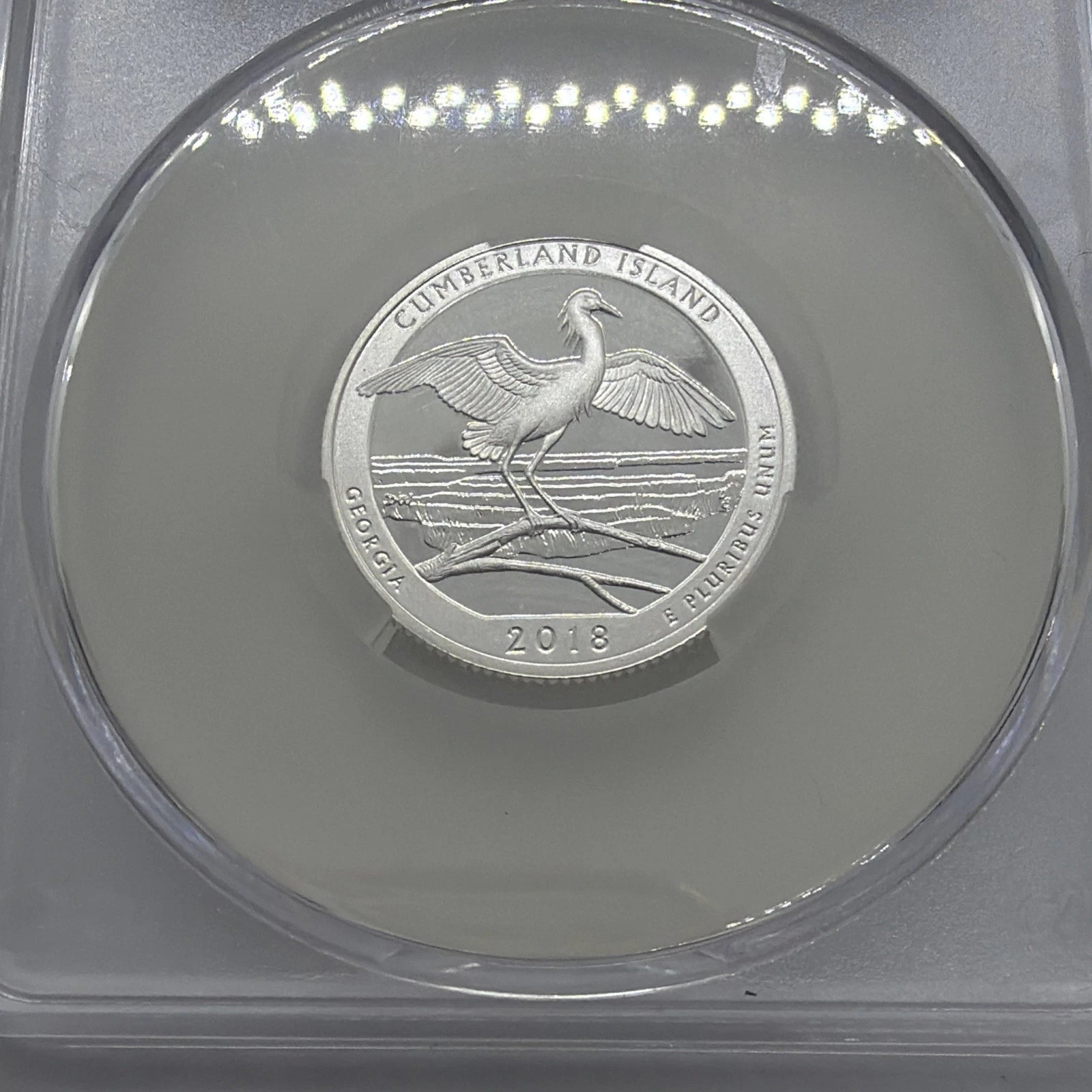 2018-S Washington Quarter Cumberland Island ATB Silver PR67 DCAM CAC