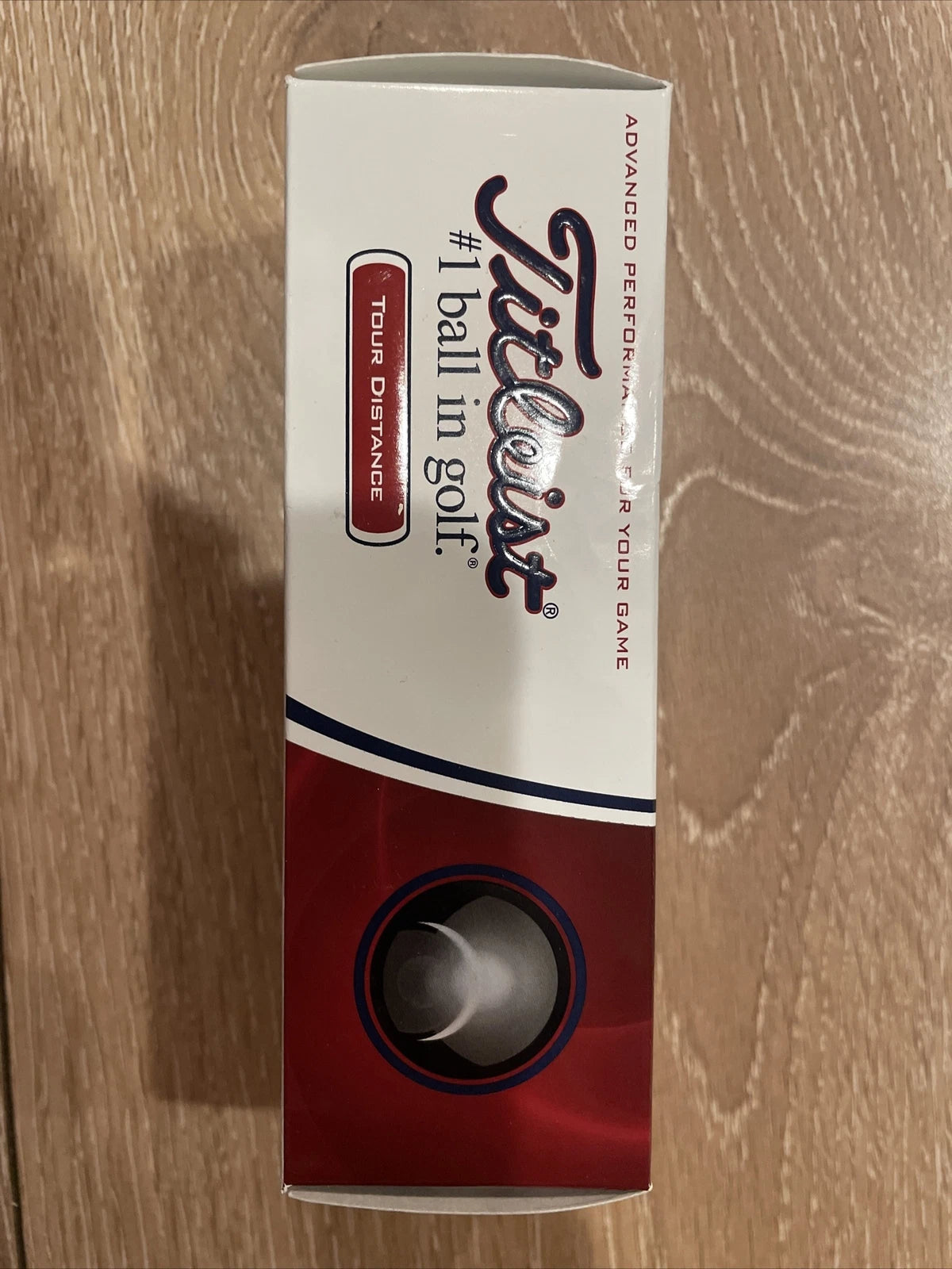Titleist Tour Distance #1 Golf Balls Soft Feel Short Stopping 3 Pack White USA