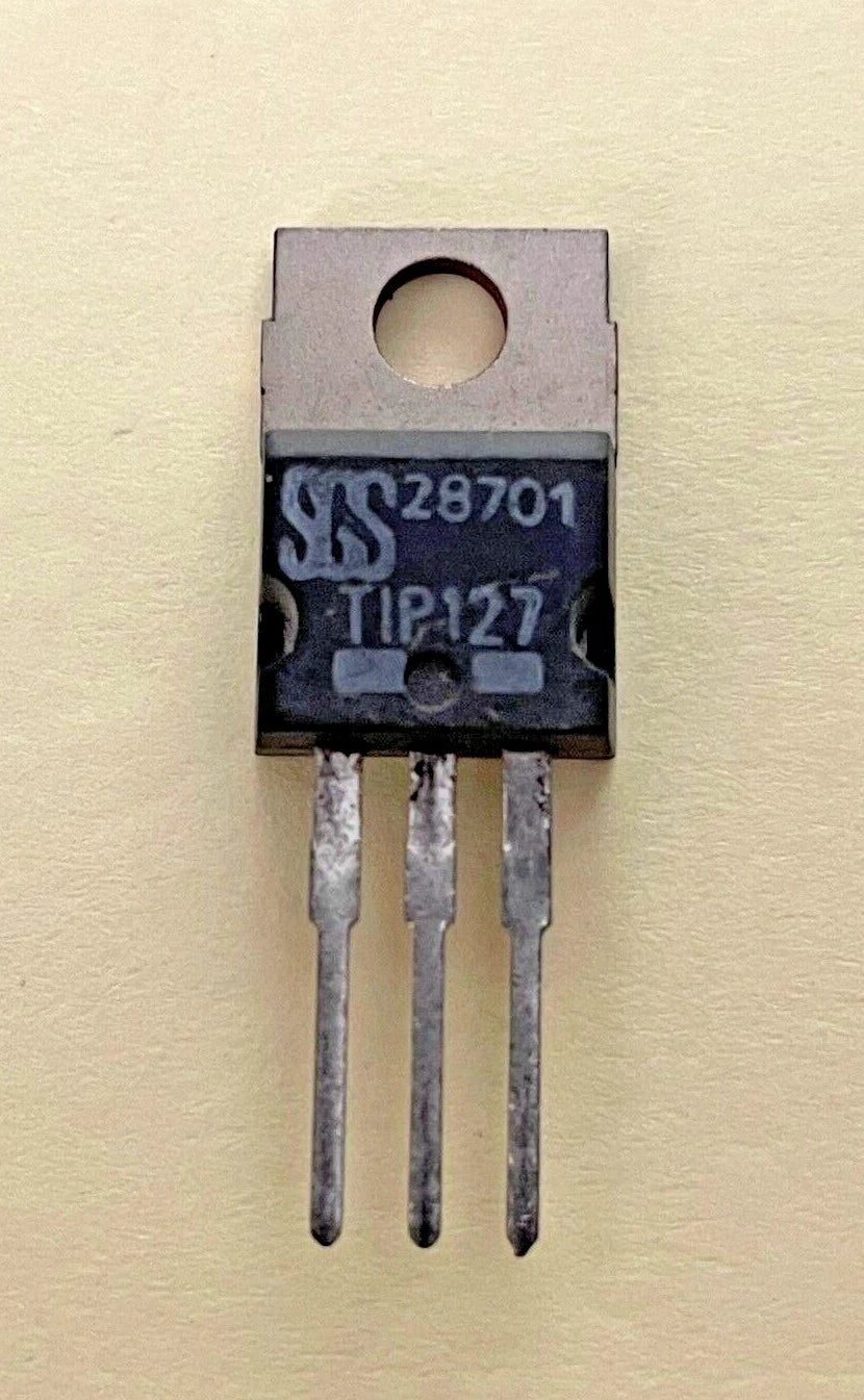 Transistor TIP127 PNP Epitaxial 5A 100V Bipo 5pcs) NEW OLD STOCK