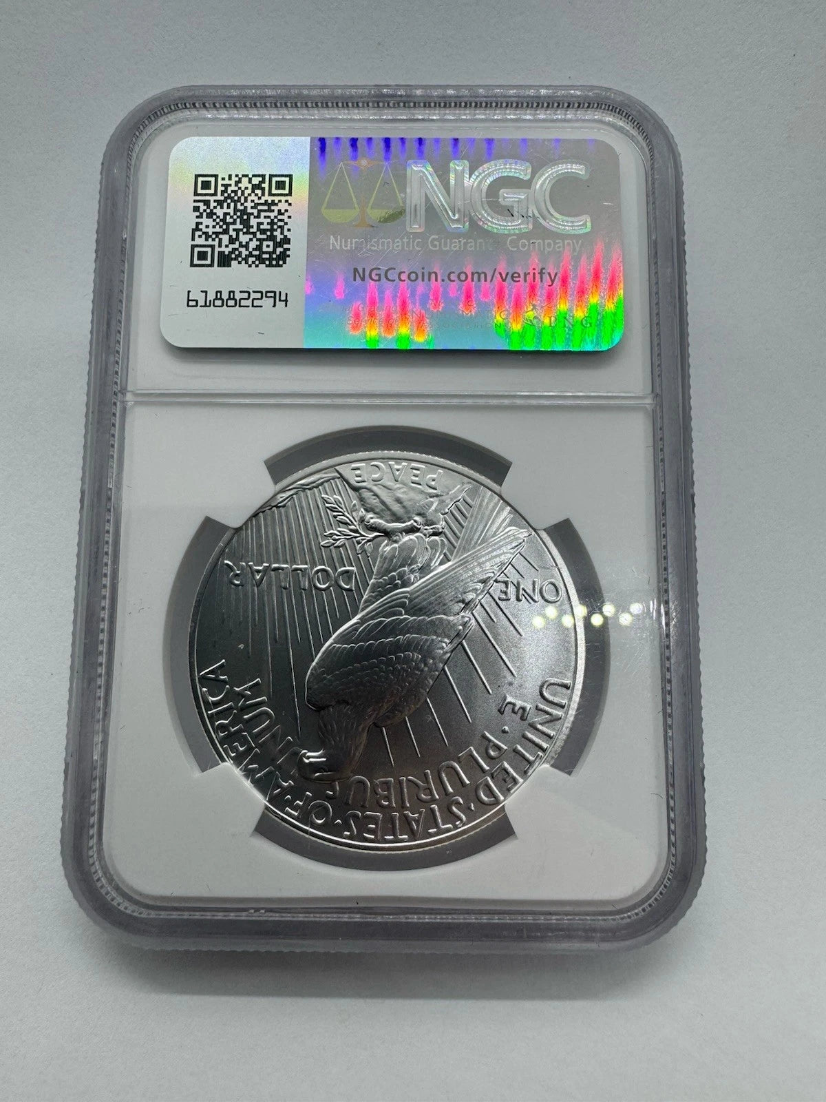2023-P $1 MORGAN N PEACE DOLLAR NGCX MS10 FDOI Coins Silver Set.