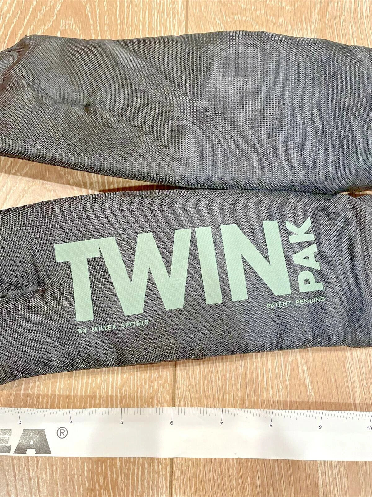 NEW TWIN PAK By Miller Sports Shoulder Straps Golf Travel Bags Handle Black 22”