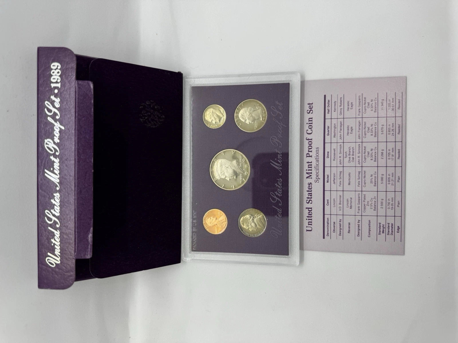 1989 United States Proof Set w/OGP