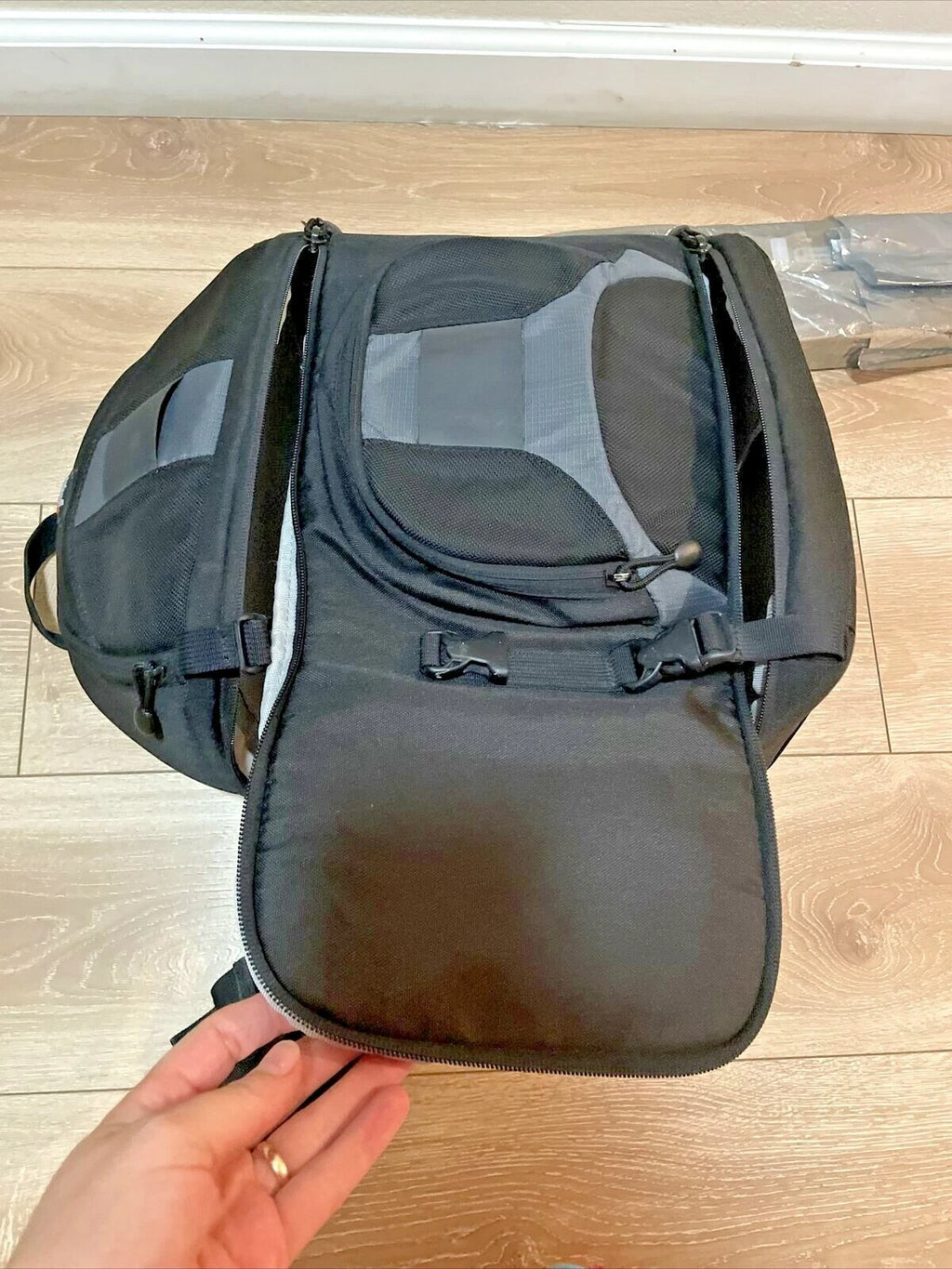 NEW DSLR Camera Bag Backpack All Weather By Lowepro Black USA w/ Hip Strap