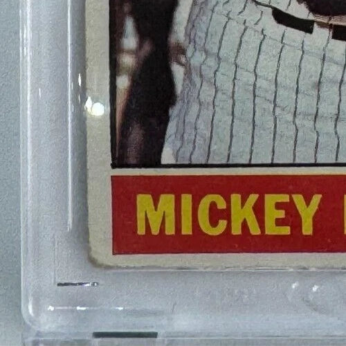 1966 TOPPS #50 MICKEY MANTLE YANKEES Baseball Card