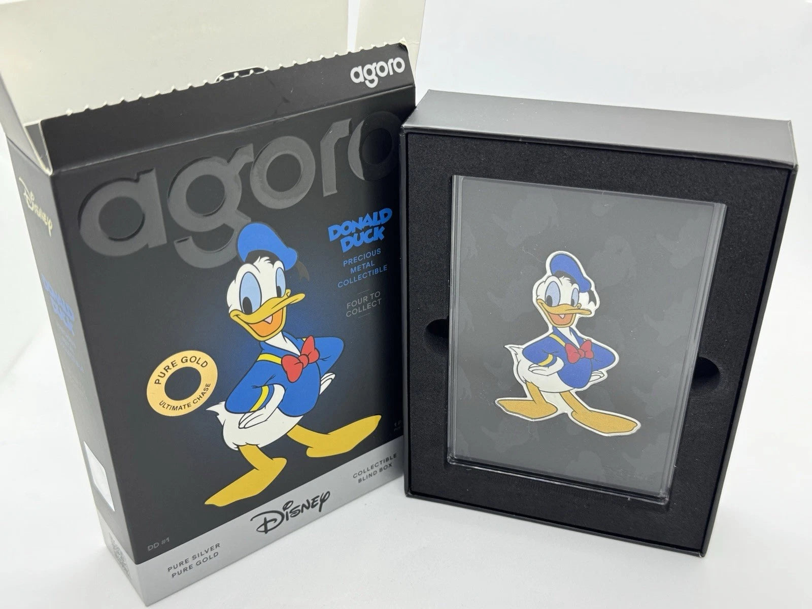 Agoro Donald Duck tier 1 - 1/2 oz .999 Silver Disney