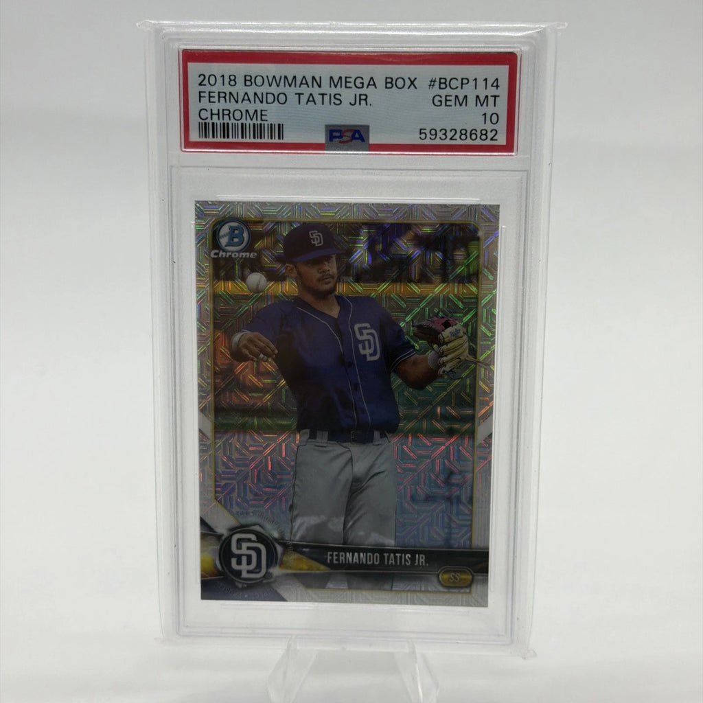 2018 Bowman Chrome Mega Box #BCP114 Fernando Tatis Jr. PSA 10