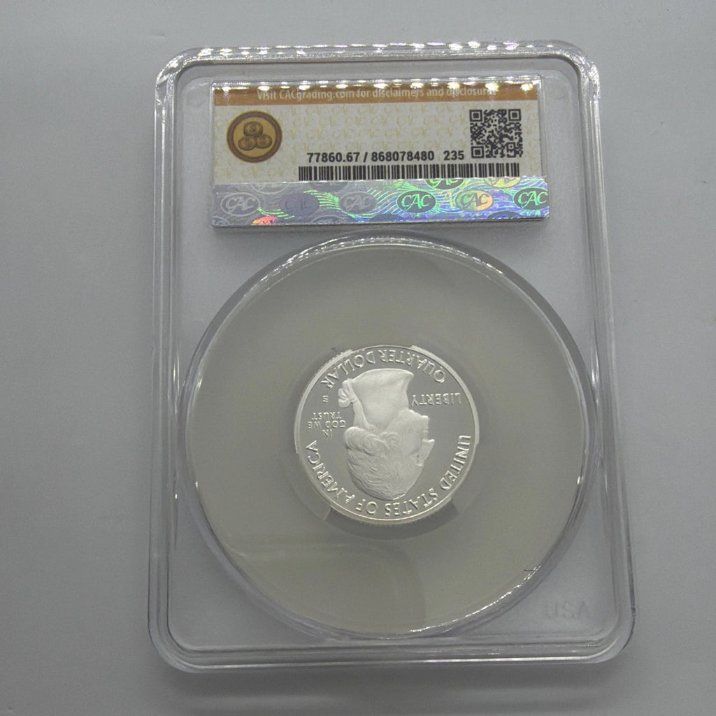 2018-S Washington Quarter Cumberland Island ATB Silver PR67 DCAM CAC