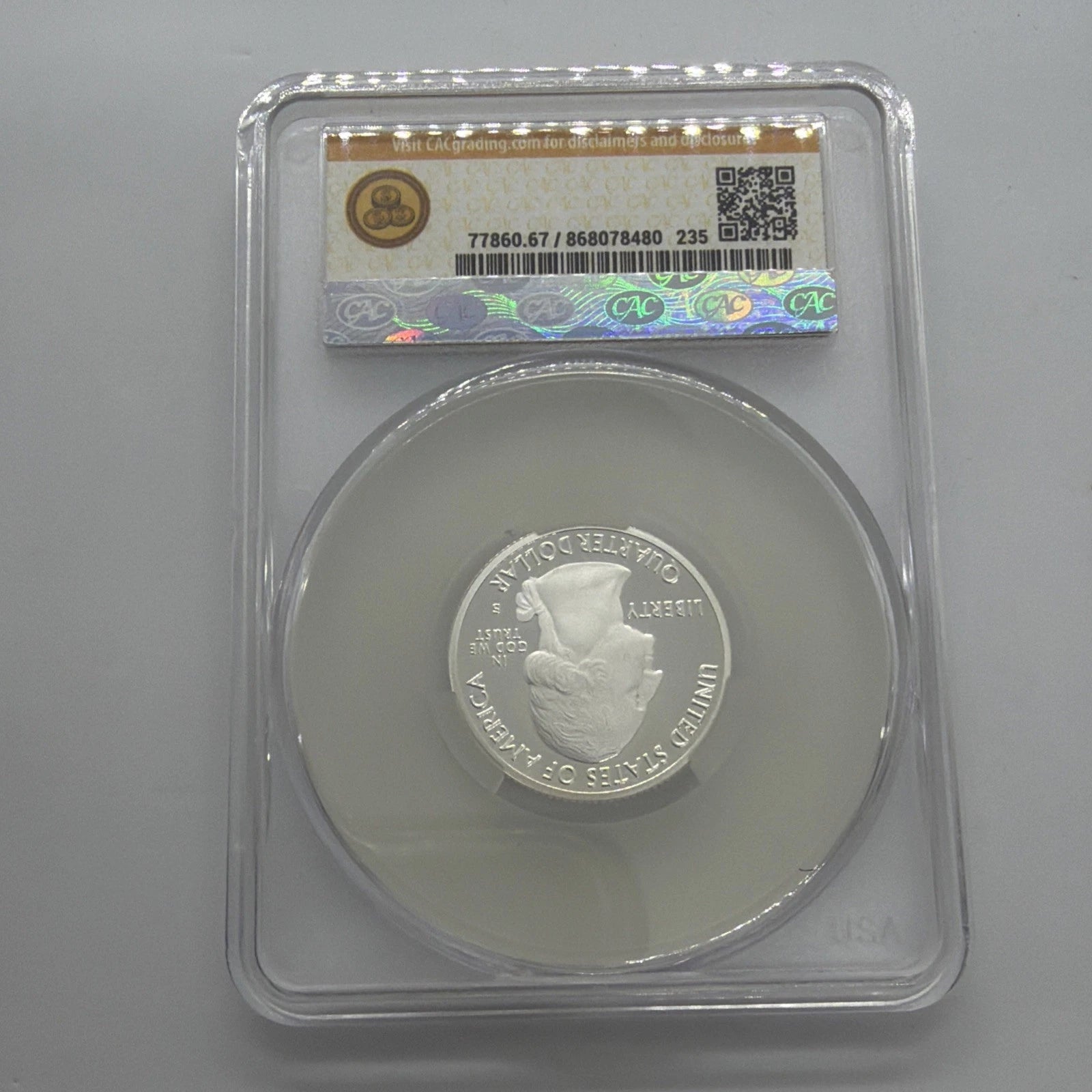 2018-S Washington Quarter Cumberland Island ATB Silver PR67 DCAM CAC