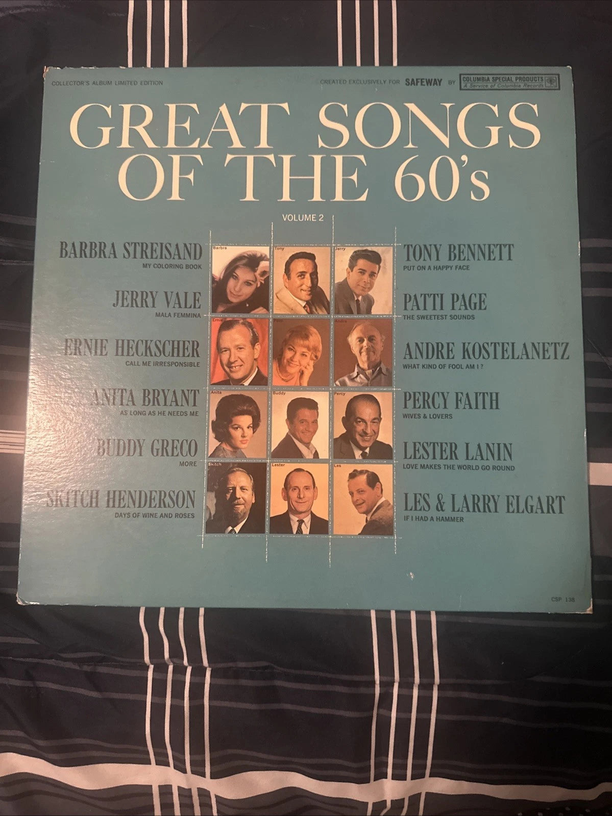Various Artists Great Songs Of The 60'S Vol 2 Compilation LP Vinyl Record Album