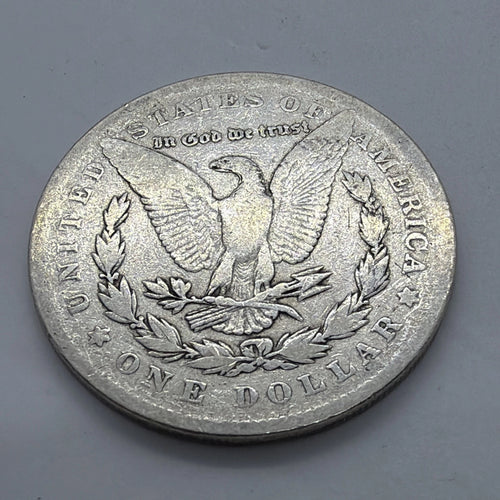1878 Morgan Silver Dollar Raw Uncertified 90% Silver Tested W/ Sigma