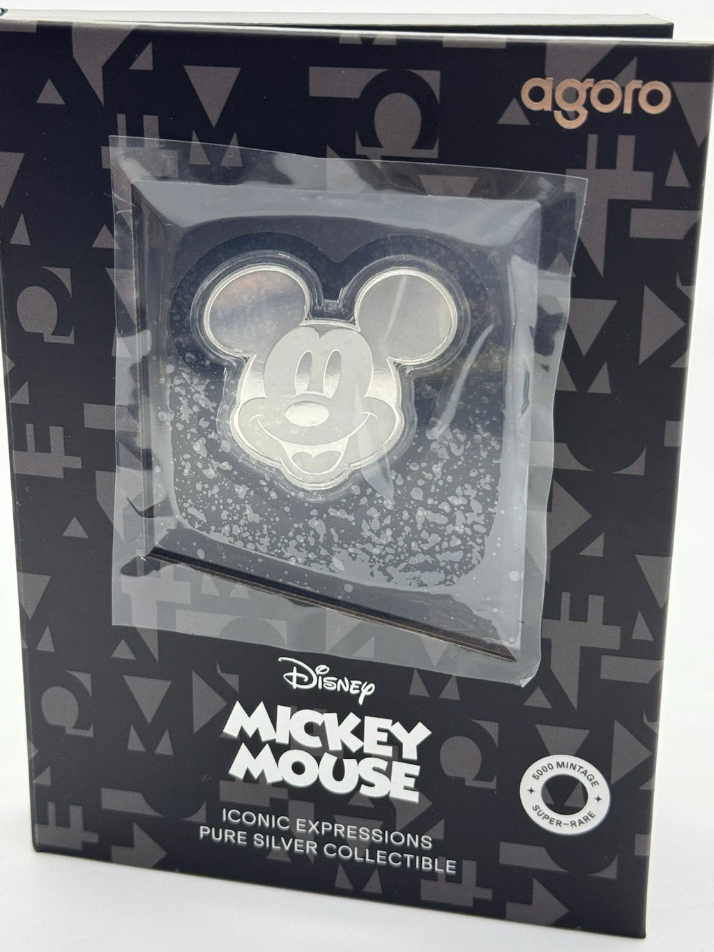 2026 Disney Mickey Mouse 1/2 oz Silver Coin Agoro Iconic Expressions