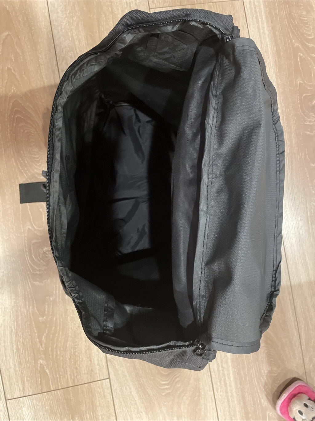 Quality Water Resistant Humanwear Large Black Backpack Shoulder Bag
