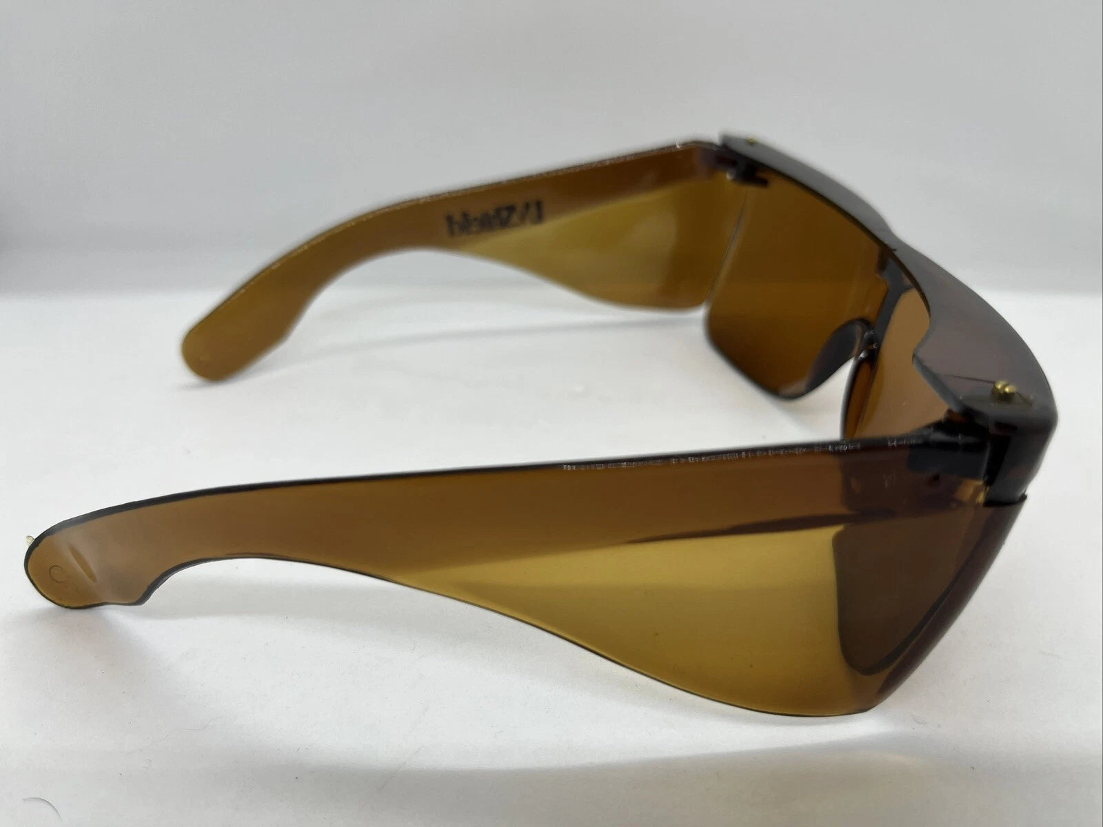 UV Shield Protective Sunglasses - Light Amber Fitovers with Protective Case