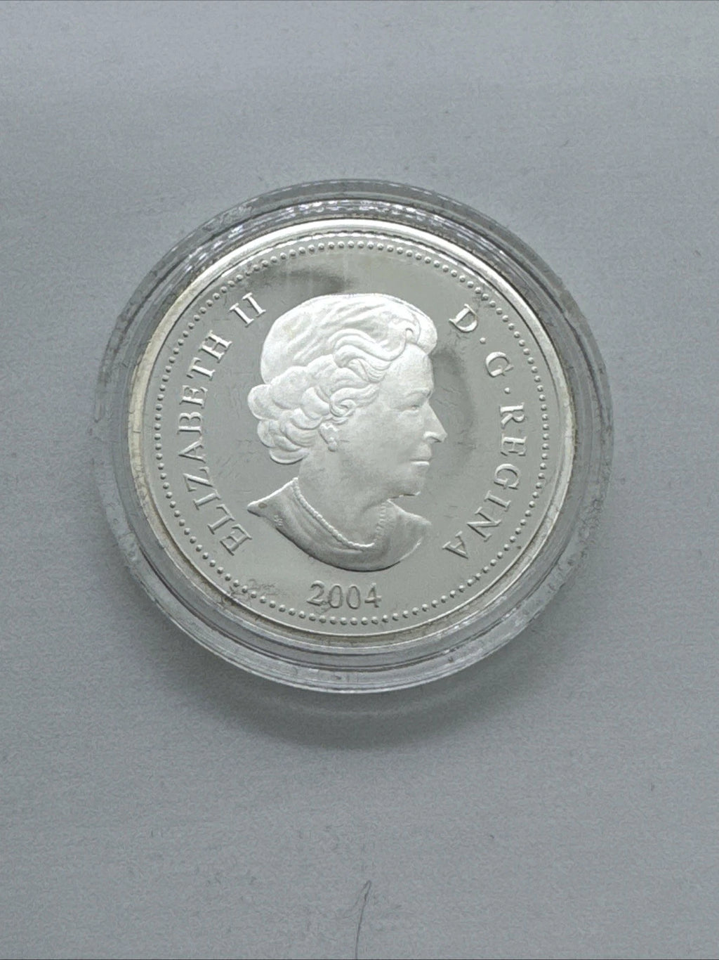 2004 Canada Polar Bear Silver Coin + Stamp Set – RCM OGP – Proof