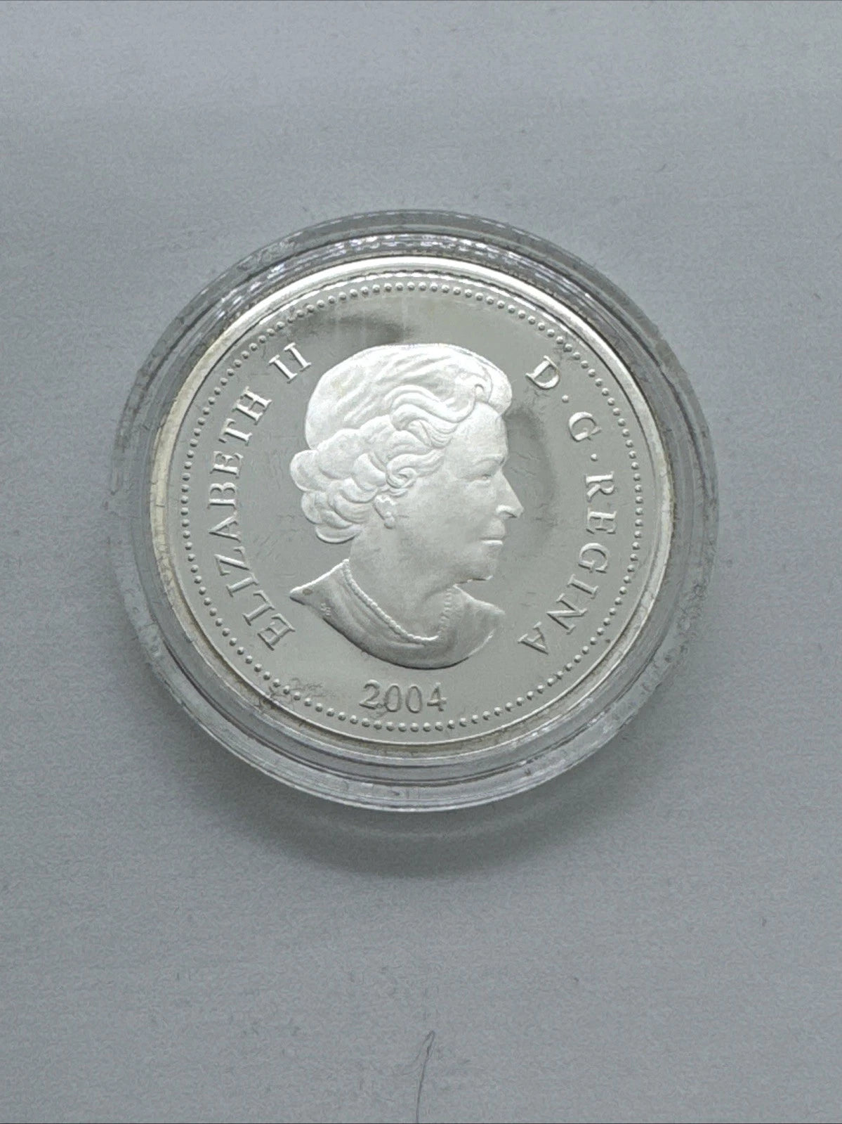 2004 Canada Polar Bear Silver Coin + Stamp Set – RCM OGP – Proof