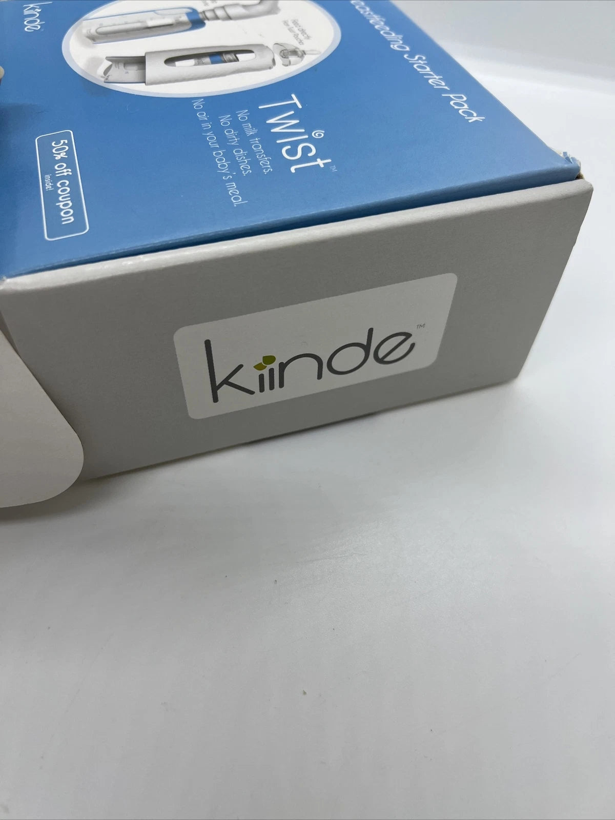 Kiinde TwIst Breastfeeding Starter Pack Kit Direct Pump Breast Milk Storage New