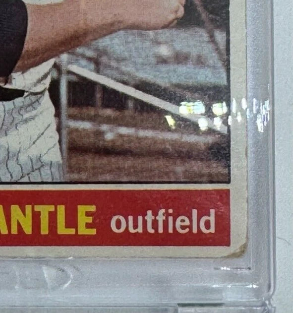 1966 TOPPS #50 MICKEY MANTLE YANKEES Baseball Card