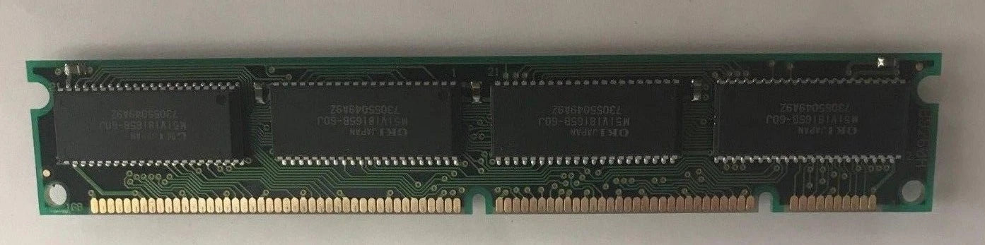 Vintage Japan PC DIMM 16MB EDO MEMORY SIMM 168-PIN 3V RAM New Old Stock