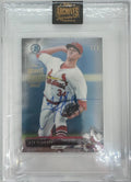Jack Flaherty Topps Bowman Mini Chrome 2017, Auto 2022 1/1 Cardinals Dodgers