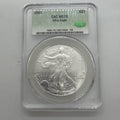 2001 American Silver Eagle CAC MS70 Green Label 1 Oz .999 Fine Silver Coin